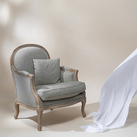 8 BECK armchair beigegrey